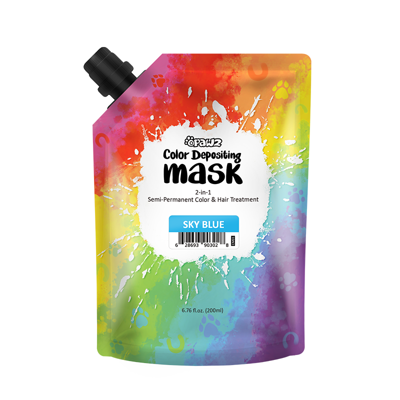 Mascara de color Sky Blue