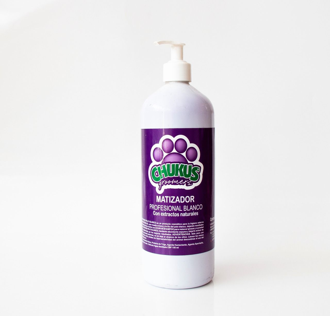 Matizador Blanco Shampoo 1 lt