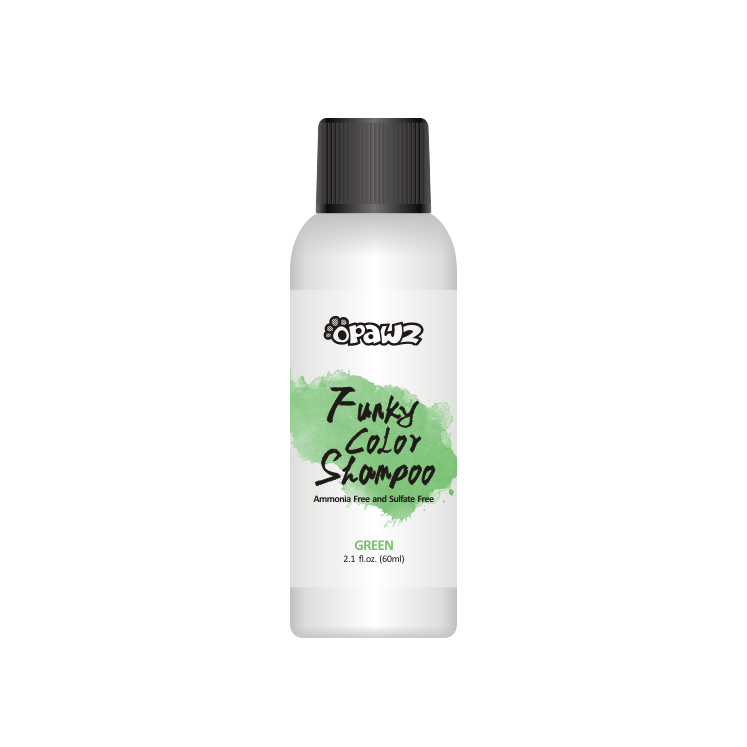 Shampoo con color Green