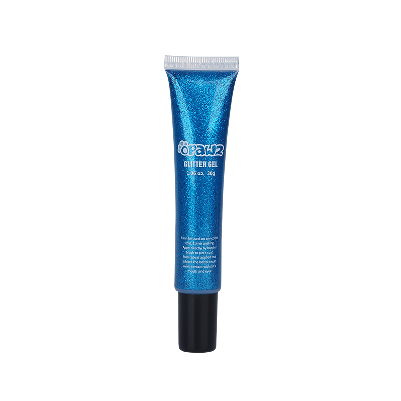 Gel con brillantina Blue