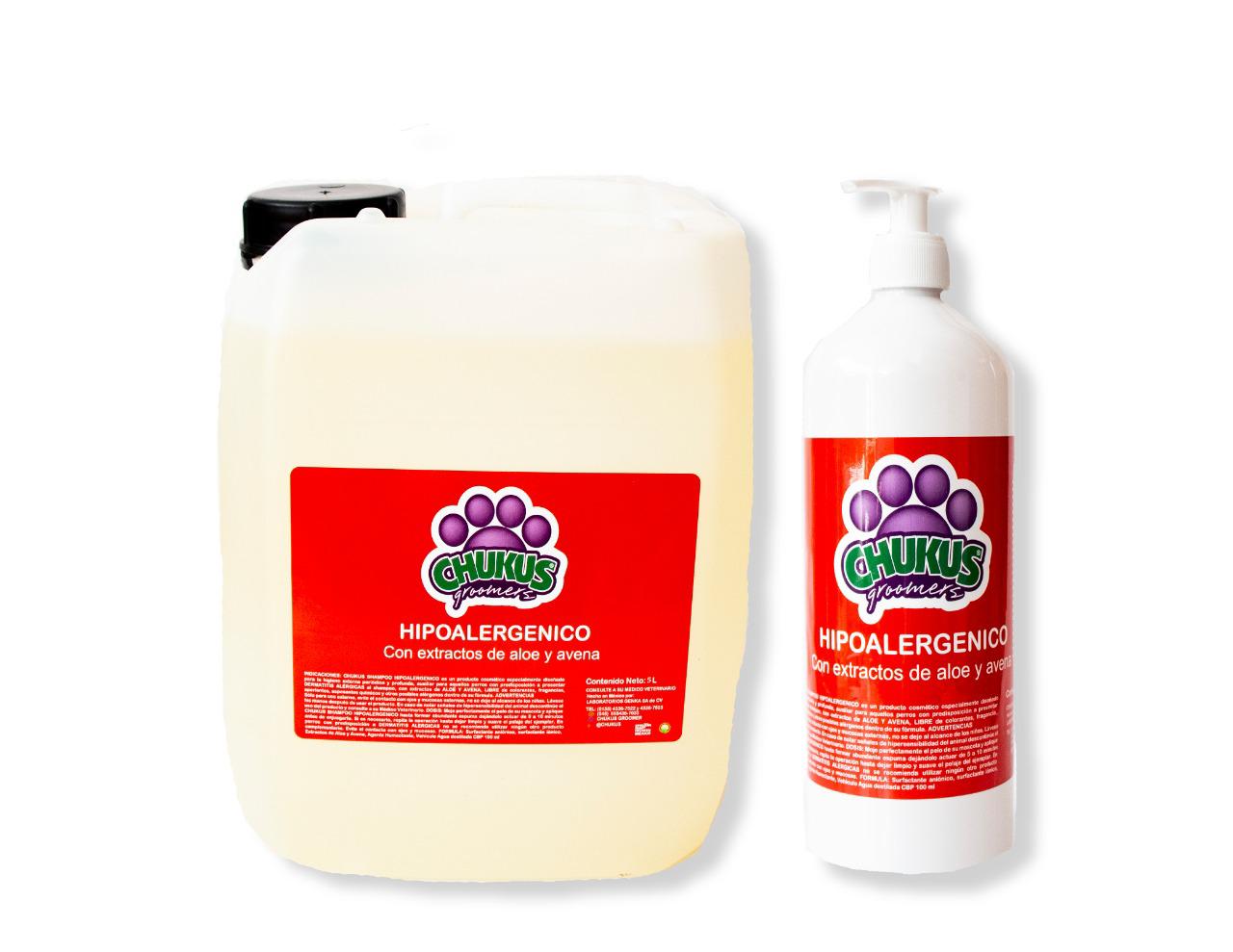 Hipoalergénico Shampoo (Avena-Aloe) 1 lt
