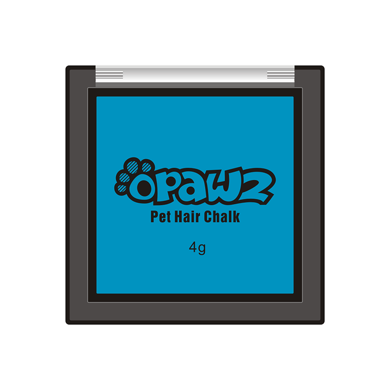 Gis temporal Blue para teñir el pelo Pet Hair Chalk