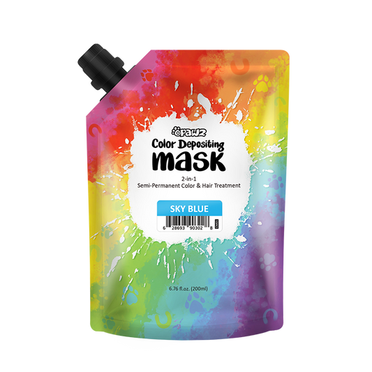Mascara de color Sky Blue