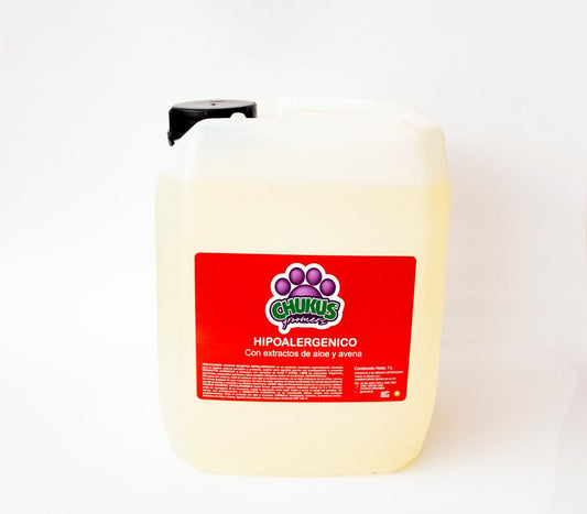 Hipoalergénico Shampoo (Avena-Aloe) 5 lts