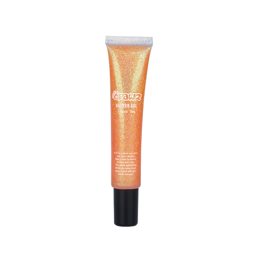 Gel con brillantina Orange