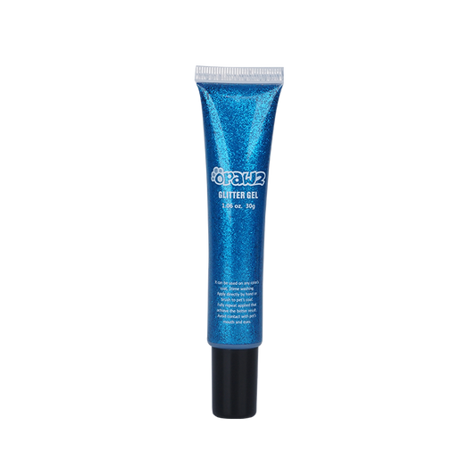 Gel con brillantina Blue