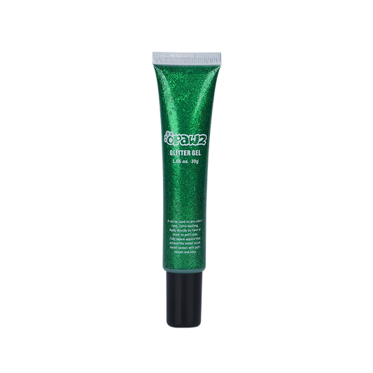 Gel con brillantina Green