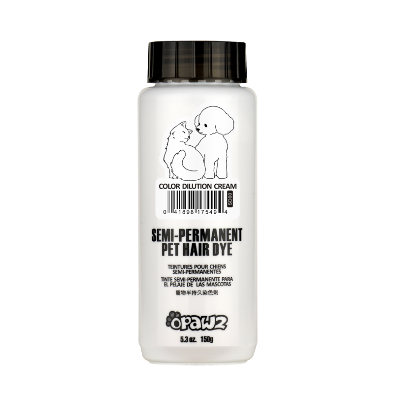Crema para diluir tonos semipermanentes