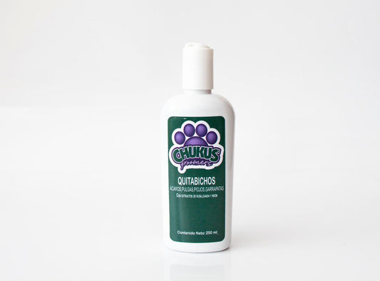 Quitabichos shampoo natural (Neem-Cuasia-Ruda) 250 ml
