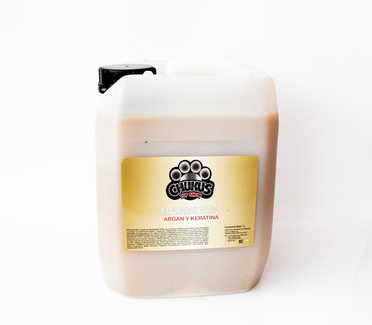 Shampoo Reparador Total Argán y Keratina 5 lts