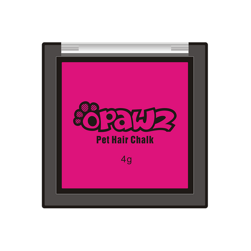 Gis temporal Pink para teñir el pelo Pet Hair Chalk